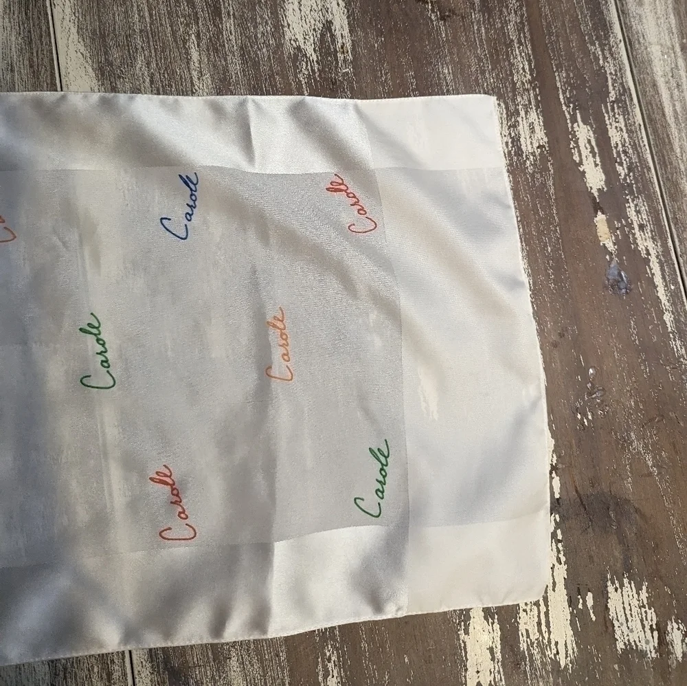 Carole Little Women's scarf with rainbow colored 